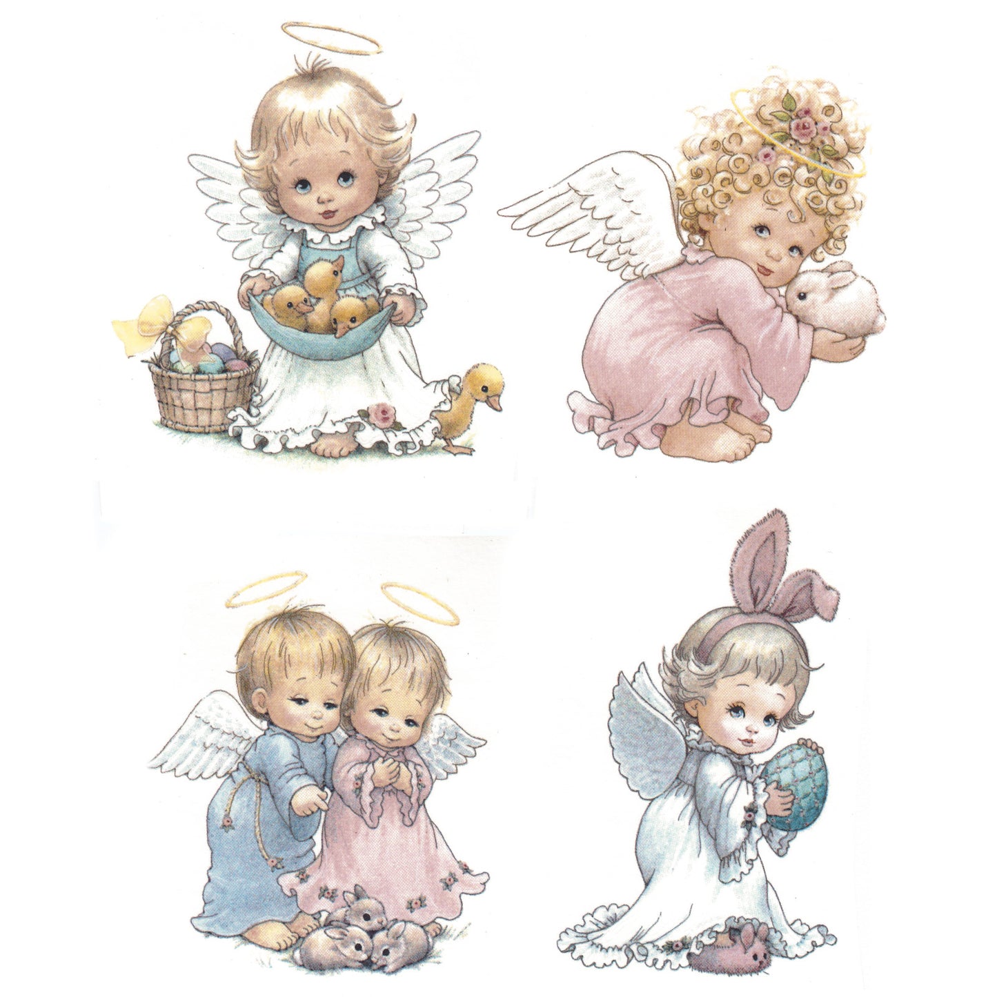 Easter Angels Overglaze Ceramic Decals