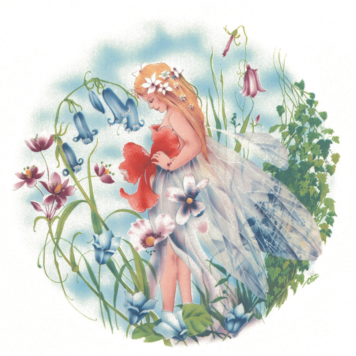 Fairies for all Seasons Overglaze Ceramic Decals