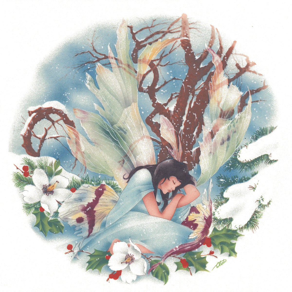 Fairies for all Seasons Overglaze Ceramic Decals