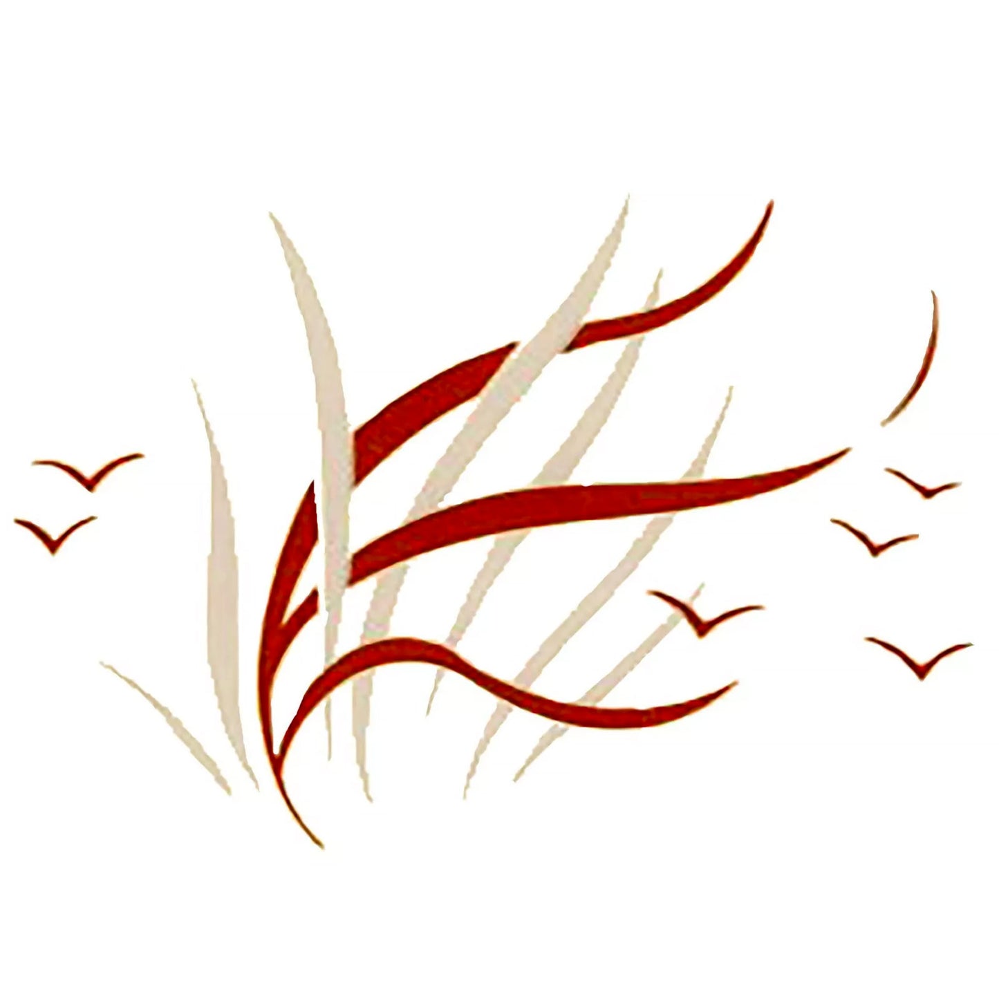 Seagrass Seagulls (must be fired) Overglaze Waterslide Ceramic Decals