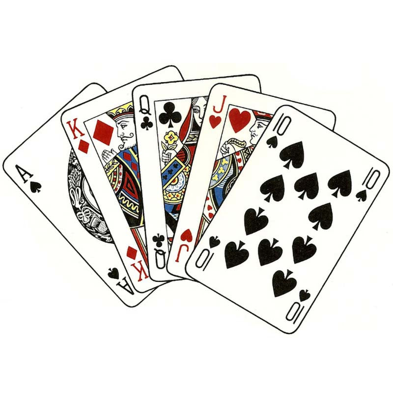 Playing Cards Overglaze Ceramic Decals