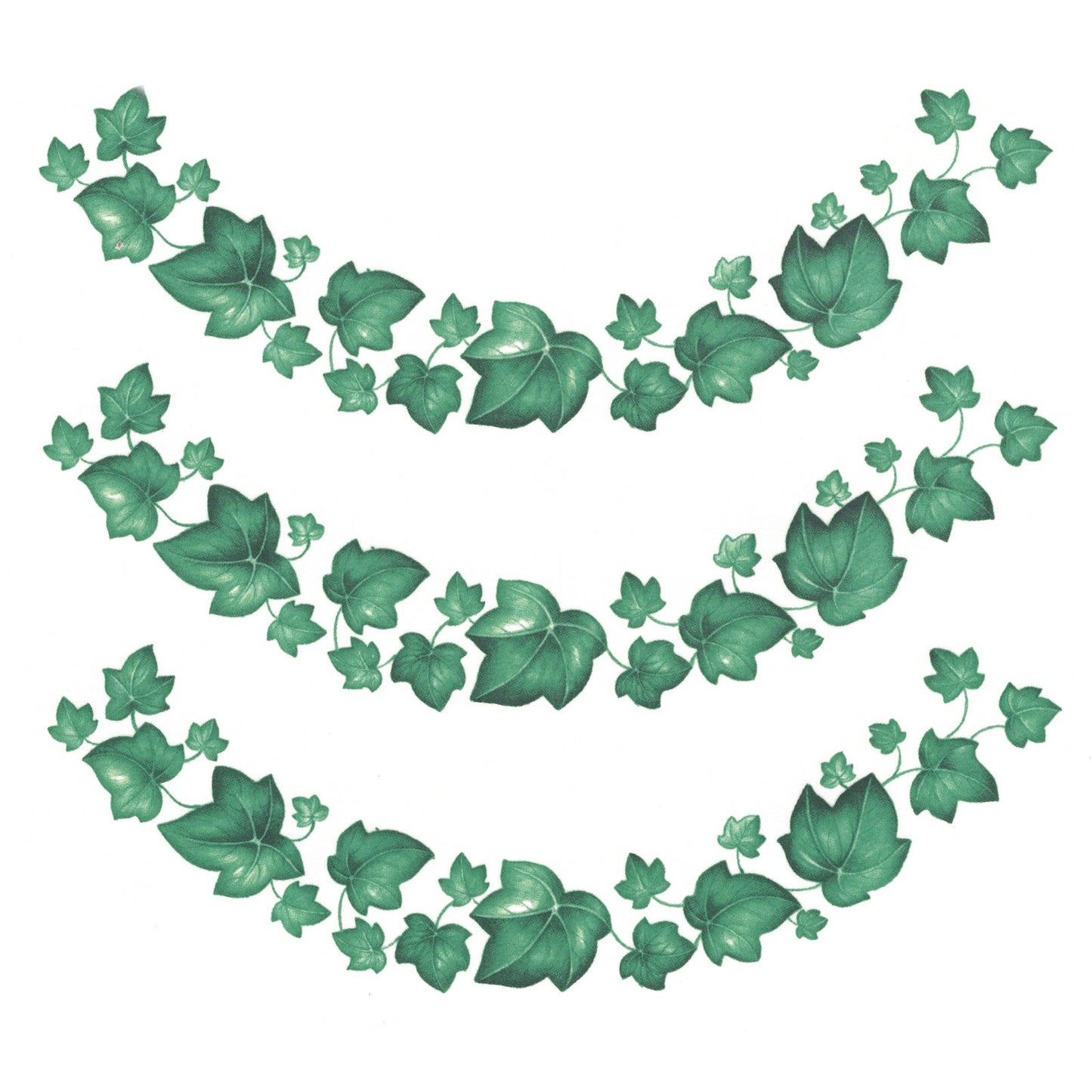 Ivy Overglaze Ceramic Decals