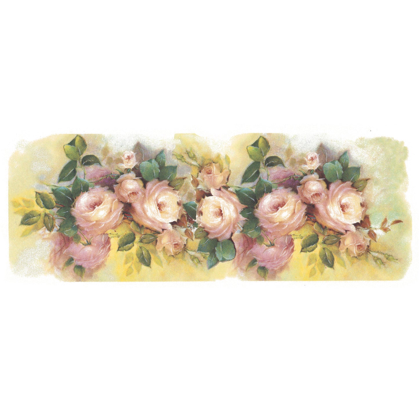 Flowers Wild Pink Rose Overglaze Ceramic Decals