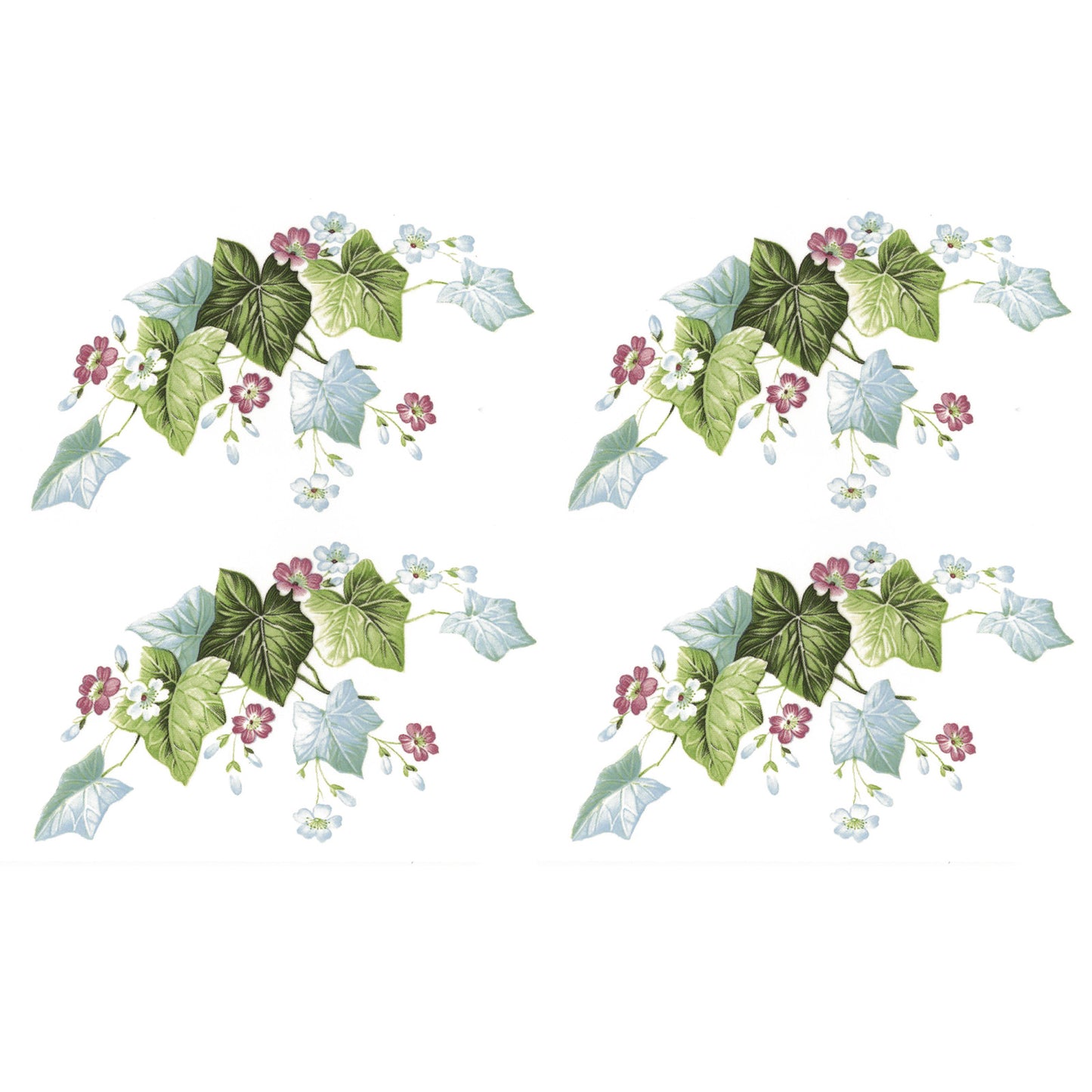 Ivy Overglaze Ceramic Decals