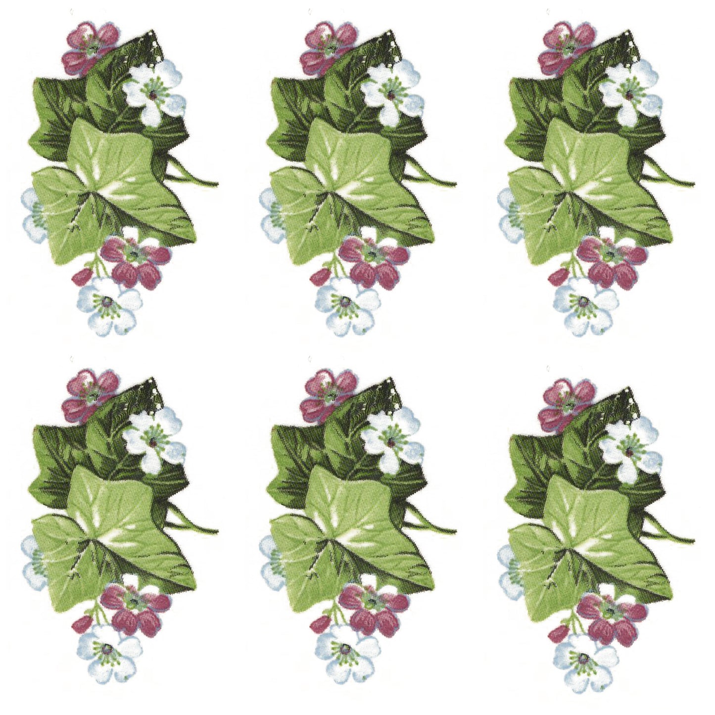 Ivy Overglaze Ceramic Decals