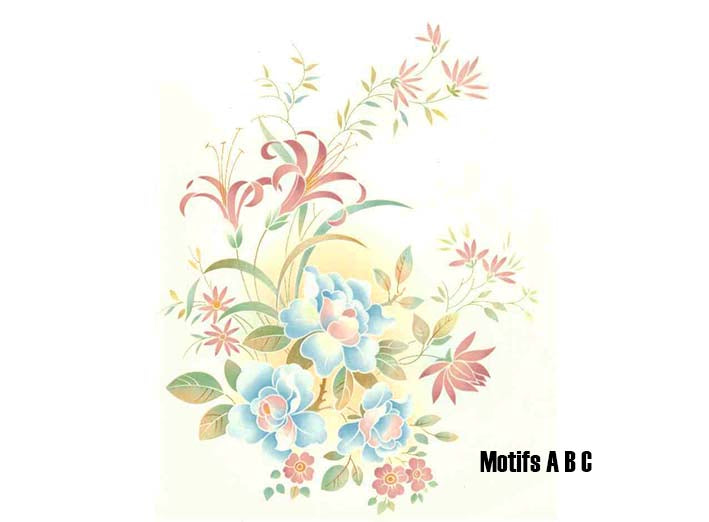 Flowers Wildflowers Ceramic Decals 1326