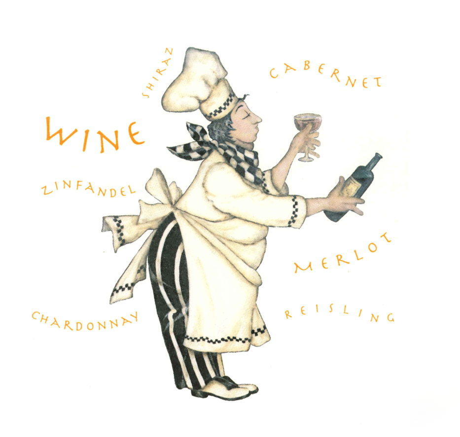 Wine Steward No Background Overglaze Ceramic Decals