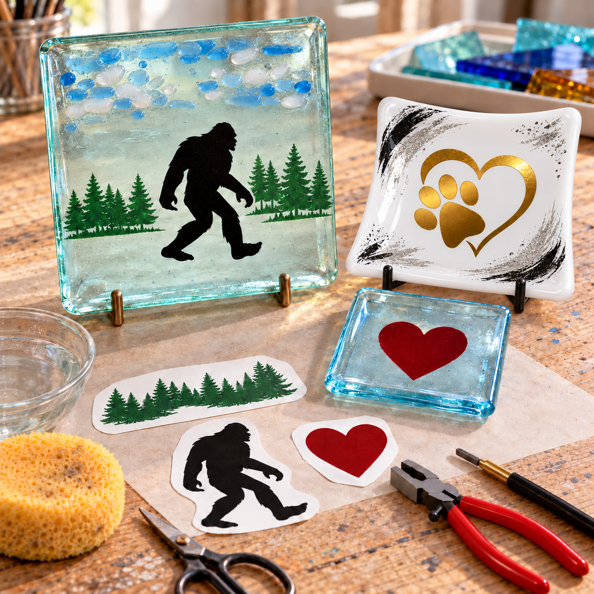 Fused Glass Decals