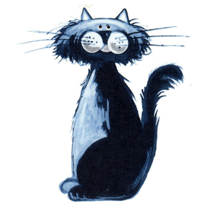 Alley Cats and Bits Overglaze Waterslide Ceramic Decals