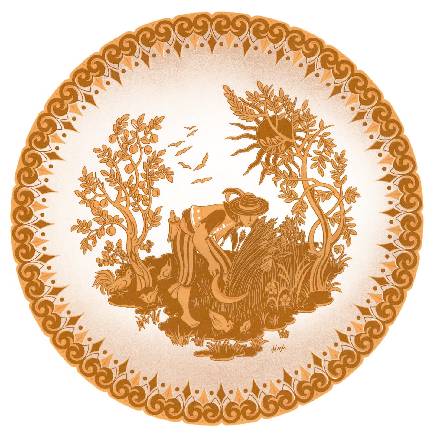 Frontier Life Overglaze Ceramic Decals