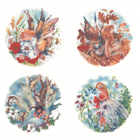 Fairies for all Seasons Overglaze Ceramic Decals