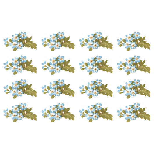 Poppy Flowers Bits Waterslide Ceramic Decals