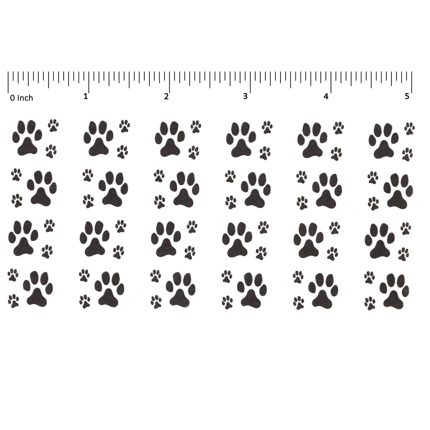 Tiny Paw Prints Overglaze Ceramic Decals