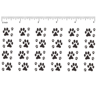 Tiny Paw Prints Overglaze Ceramic Decals