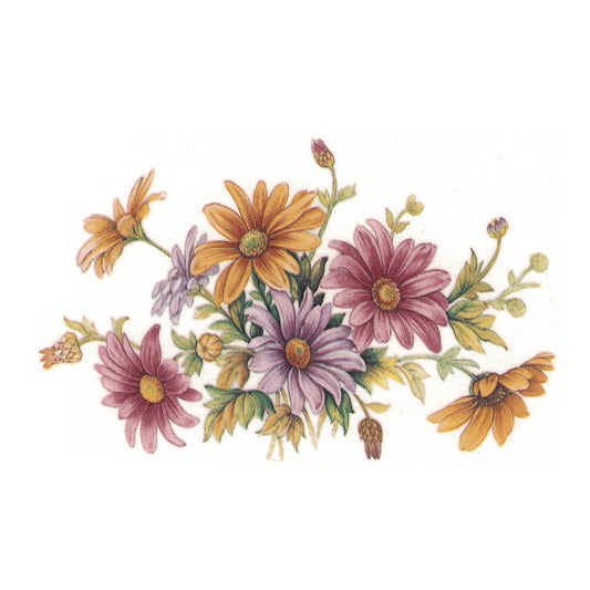 Chrysanthemum Style B Overglaze Ceramic Decals