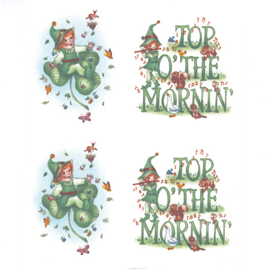 St Paddys Overglaze Ceramic Decals