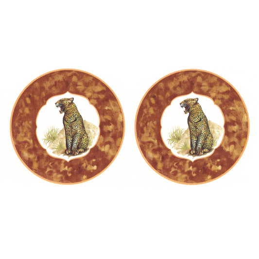 Leopard Safari Overglaze Ceramic Decals