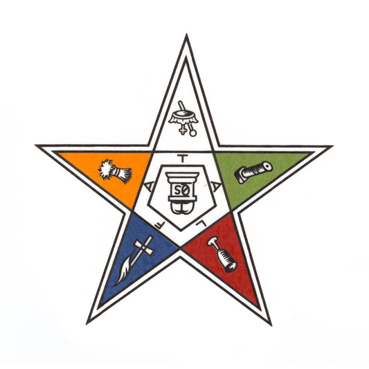 Eastern Star Overglaze Ceramic Decals