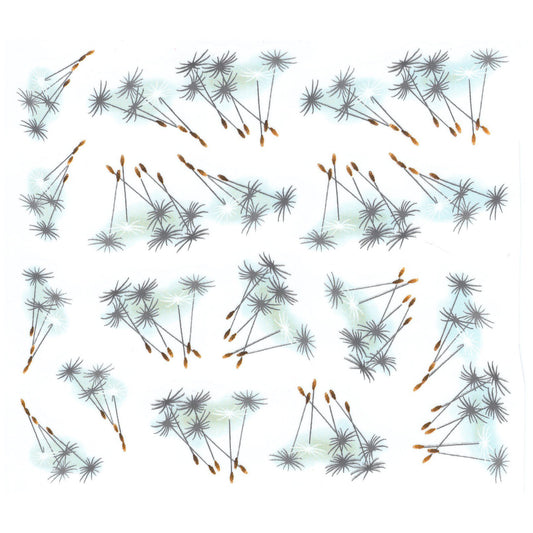 Dandelion Wisher Seeds Overglaze Waterslide Ceramic Decals