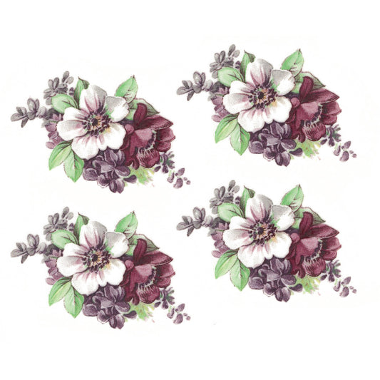 Flowers Lilac Mist Style L Overglaze Ceramic Decals