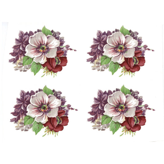 Flowers Lilac Mist Style 3 Overglaze Ceramic Decals