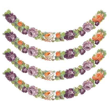 Roses Borders and Curves Overglaze Ceramic Decals