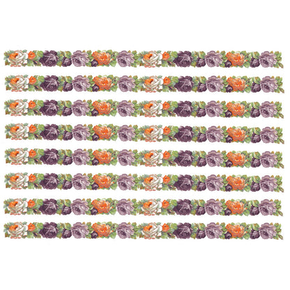 Roses Borders and Curves Overglaze Ceramic Decals