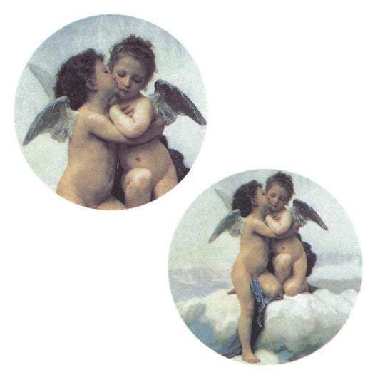 Cherubs Victorian Overglaze Ceramic Decals