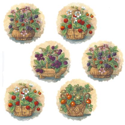 Wild Fruit Baskets Overglaze Ceramic Decals
