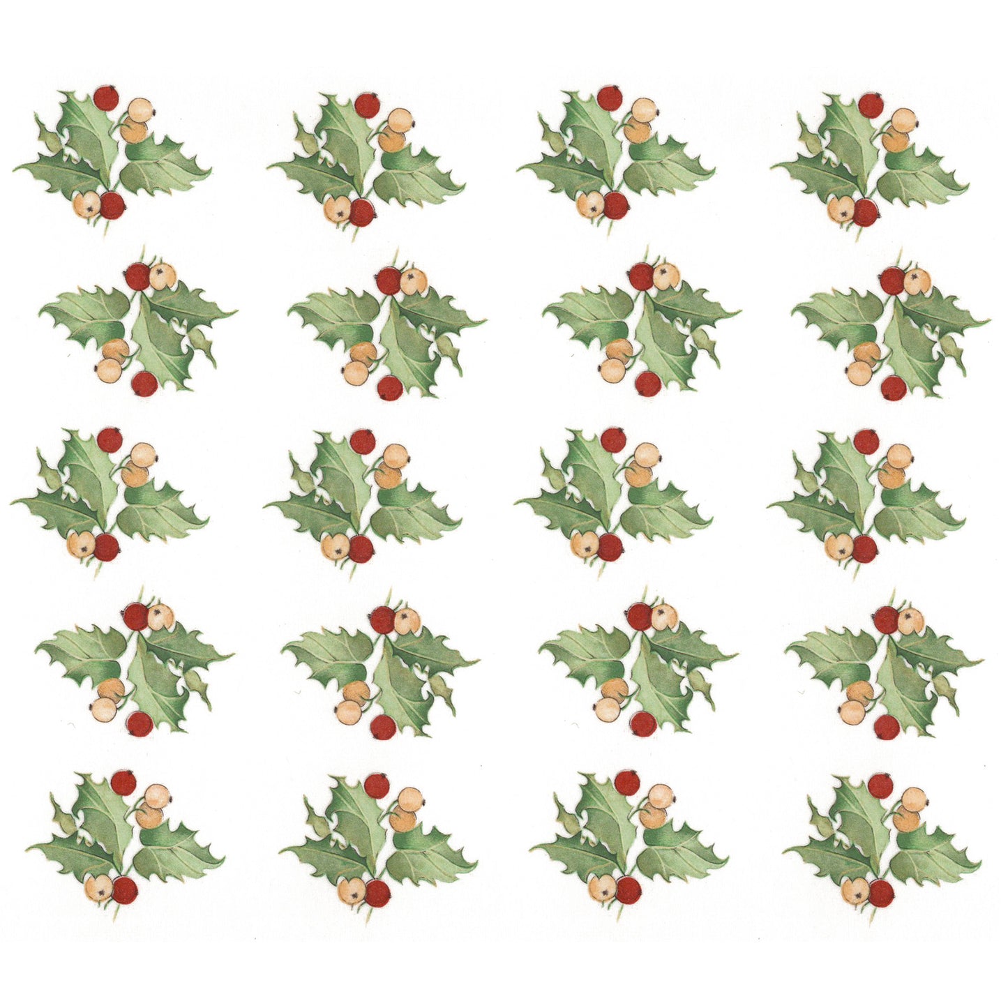 Christmas Pinecones Chickadee Overglaze Ceramic Decals