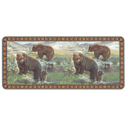 Brown Bears Overglaze Ceramic Decals