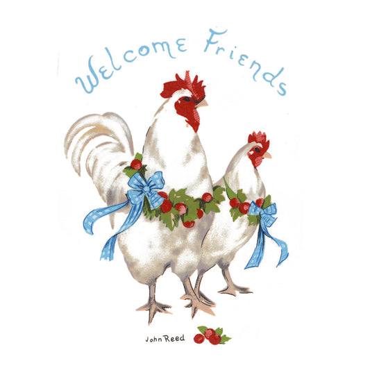 Chicken Hen Rooster Overglaze Ceramic Decals