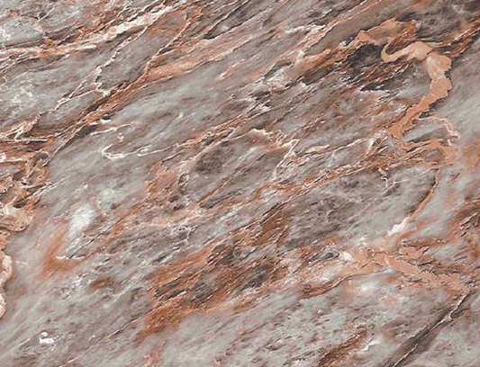 Allover Chintz Gray Marble 9 x 13.5 Inch Overglaze Ceramic Decal Sheet