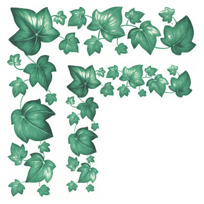Ivy Borders 14 pc Set Overglaze Waterslide Ceramic Decals
