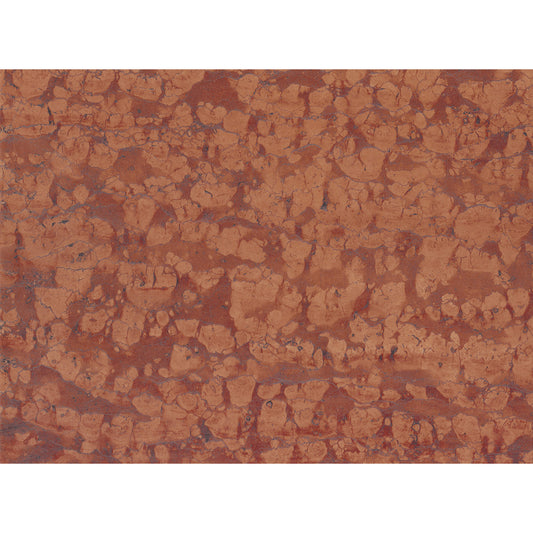 Allover Chintz Sunset Red Marble 16 x 12 Inch Overglaze Ceramic Decal Sheet