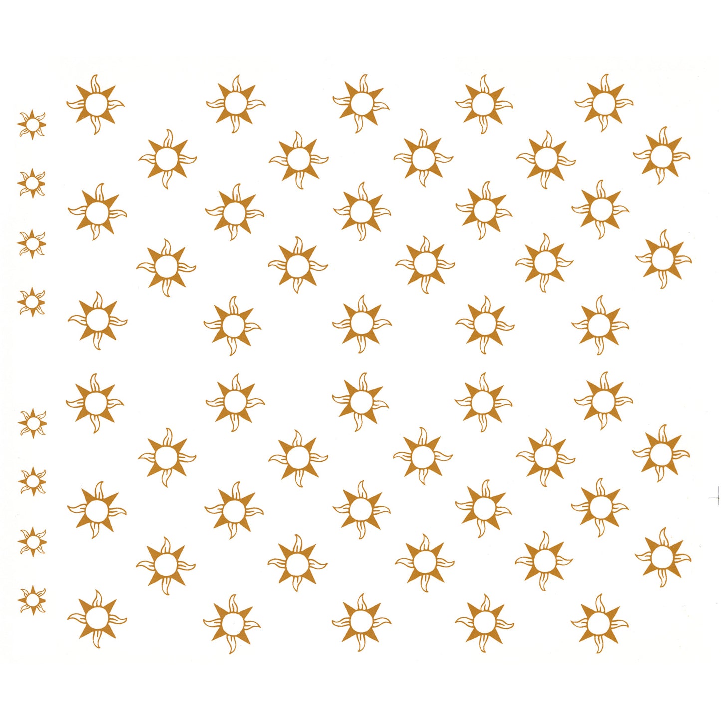 Overglaze Waterslide Ceramic Decals – Christmas Gold Star Mug Wrap