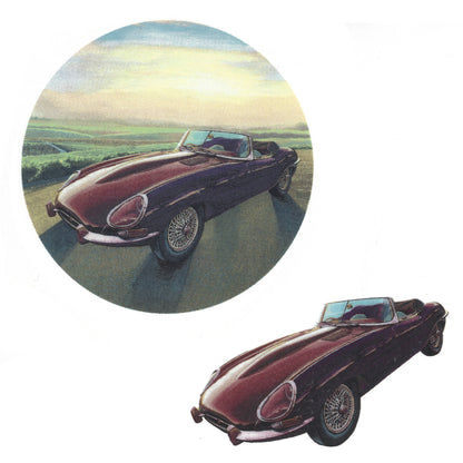 Waterslide Decal for Ceramics - Jaguar E-Type – Classic Sports Car