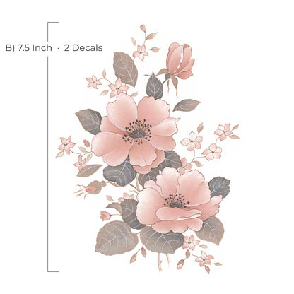 Waterslide Decal for Ceramics - Pink Wild Roses – Vintage Botanical