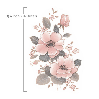 Waterslide Decal for Ceramics - Pink Wild Roses – Vintage Botanical
