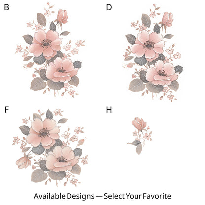 Waterslide Decal for Ceramics - Pink Wild Roses – Vintage Botanical