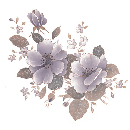 Waterslide Decal for Ceramics - Lavender Wild Roses – Vintage Botanical