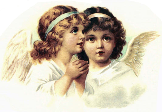 Angel Sisters Overglaze Waterslide Ceramic Decals