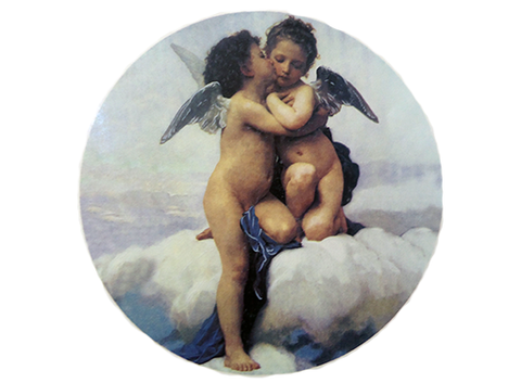 Cherubs Victorian Ceramic Decals 1972