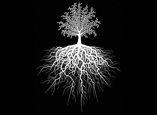 Tree of Life 2 pcs 3.75 Inch White Fused Glass Decals