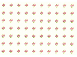 Flowers Tiny Pink Buds Ceramic Decals 5814
